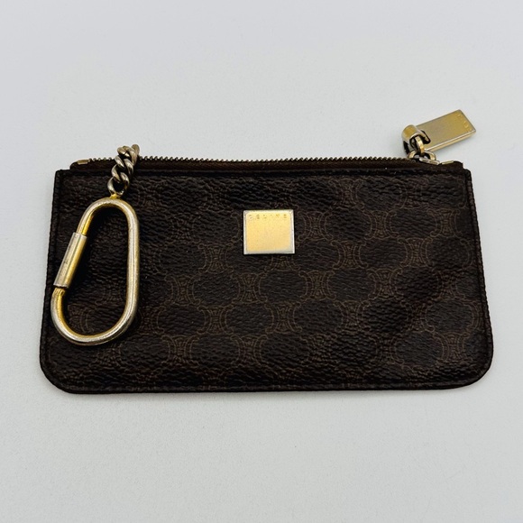 Celine Brown Chain Key pouch - Picture 1 of 8